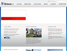 Tablet Screenshot of bristowgroup.com